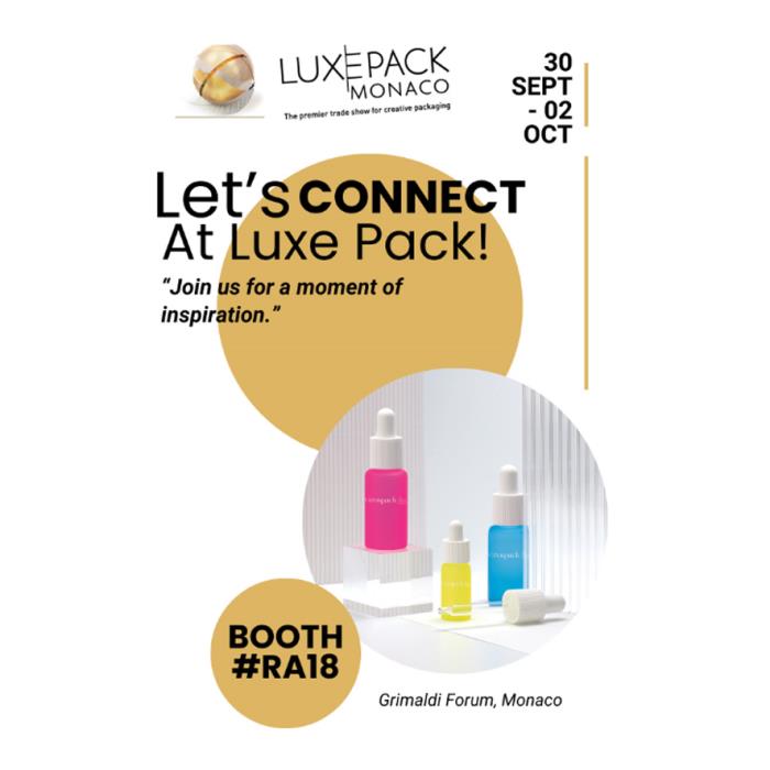 Catch Up With Virospack at Luxe Pack Monaco - Booth RA18!